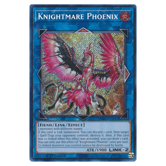 Yu-Gi-Oh! - Quarter Century Bonanza - Knightmare Phoenix (Secret Rare) RA03-EN042
