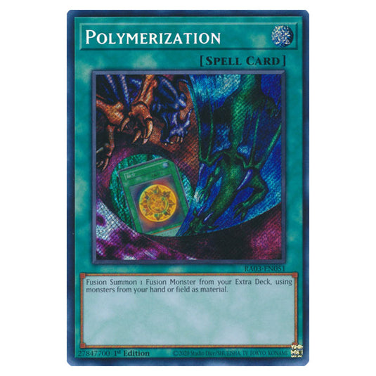 Yu-Gi-Oh! - Quarter Century Bonanza - Polymerization (Secret Rare) RA03-EN051