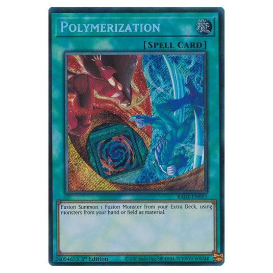 Yu-Gi-Oh! - Quarter Century Bonanza - Polymerization (Secret Rare) RA03-EN051a