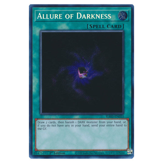 Yu-Gi-Oh! - Quarter Century Bonanza - Allure of Darkness (Secret Rare) RA03-EN055