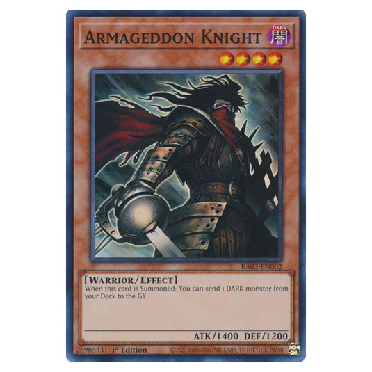 Yu-Gi-Oh! - Quarter Century Bonanza - Armageddon Knight (Super Rare) RA03-EN002