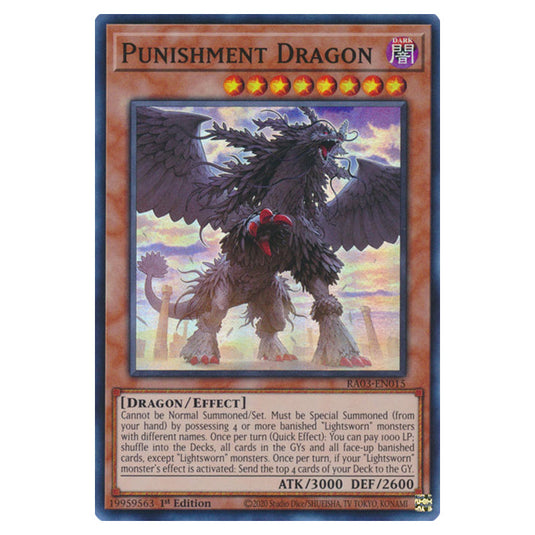 Yu-Gi-Oh! - Quarter Century Bonanza - Punishment Dragon (Super Rare) RA03-EN015