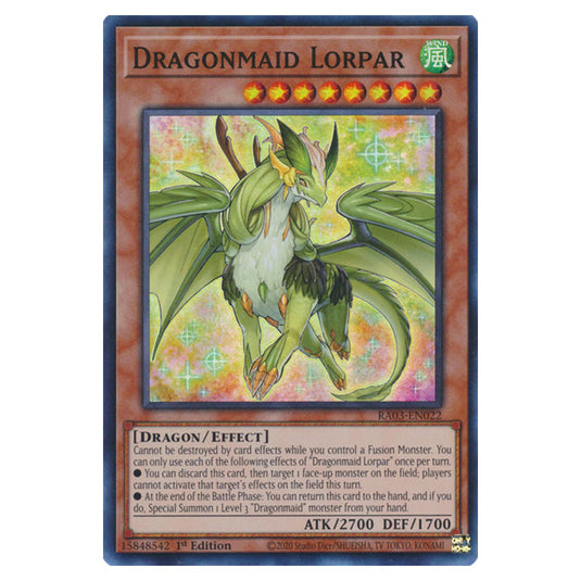 Yu-Gi-Oh! - Quarter Century Bonanza - Dragonmaid Lorpar (Super Rare) RA03-EN022