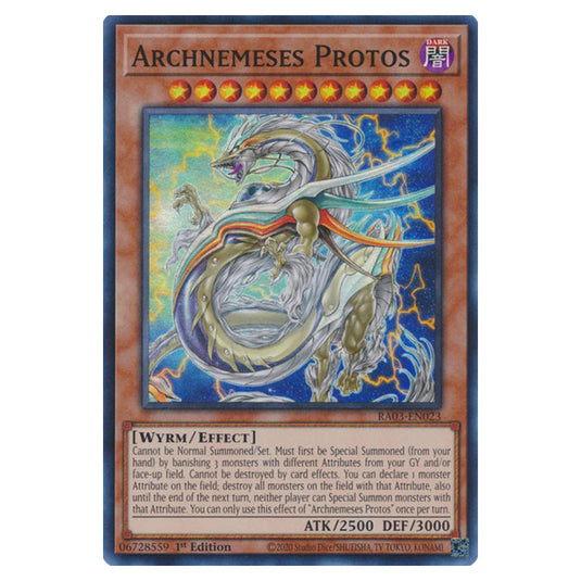 Yu-Gi-Oh! - Quarter Century Bonanza - Archnemeses Protos (Super Rare) RA03-EN023