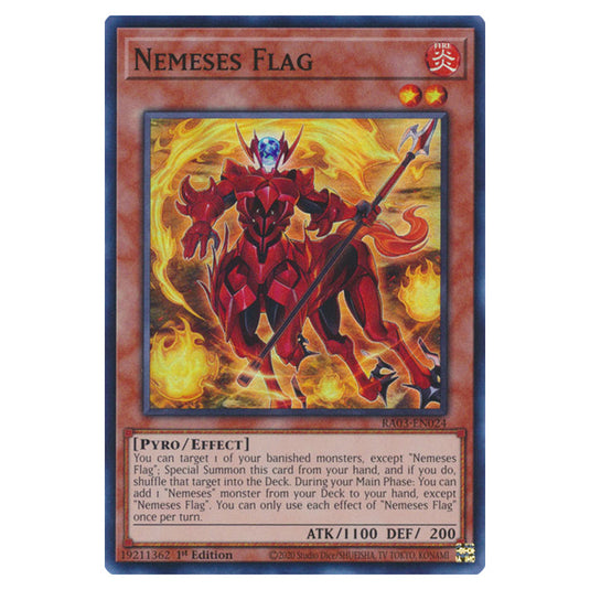 Yu-Gi-Oh! - Quarter Century Bonanza - Nemeses Flag (Super Rare) RA03-EN024