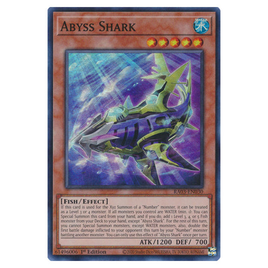 Yu-Gi-Oh! - Quarter Century Bonanza - Abyss Shark (Super Rare) RA03-EN030