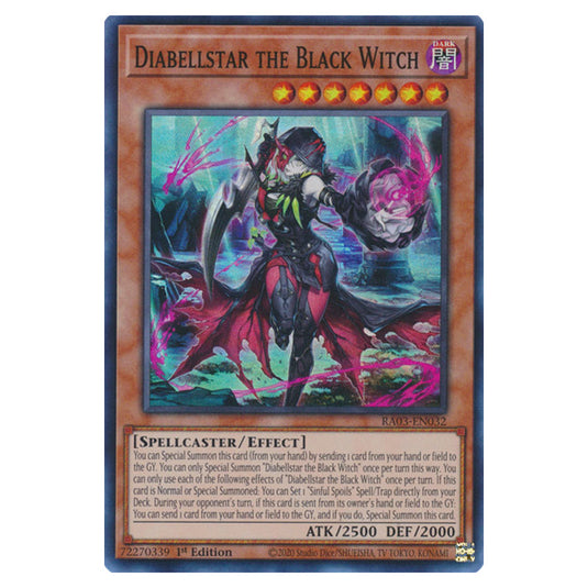 Yu-Gi-Oh! - Quarter Century Bonanza - Diabellstar the Black Witch (Super Rare) RA03-EN032