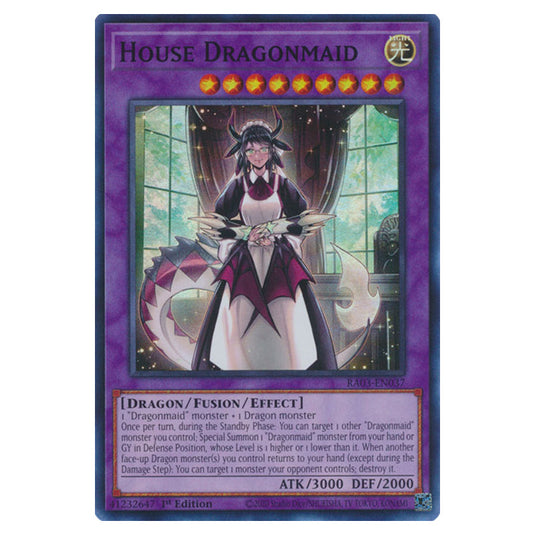Yu-Gi-Oh! - Quarter Century Bonanza - House Dragonmaid (Super Rare) RA03-EN037