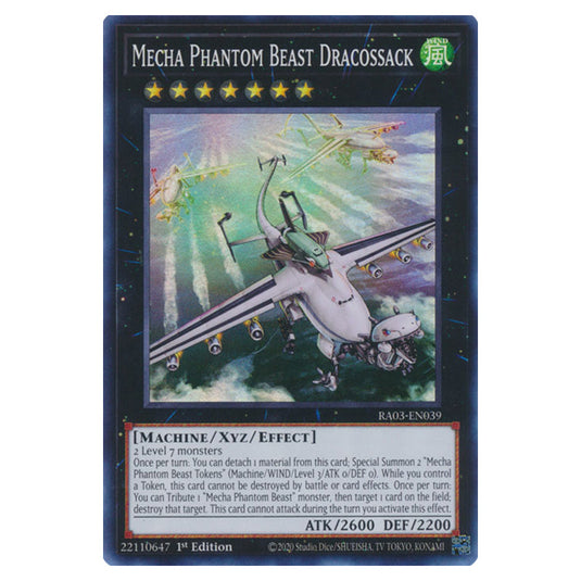 Yu-Gi-Oh! - Quarter Century Bonanza - Mecha Phantom Beast Dracossack (Super Rare) RA03-EN039