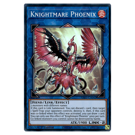 Yu-Gi-Oh! - Quarter Century Bonanza - Knightmare Phoenix (Super Rare) RA03-EN042