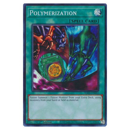 Yu-Gi-Oh! - Quarter Century Bonanza - Polymerization (Super Rare) RA03-EN051