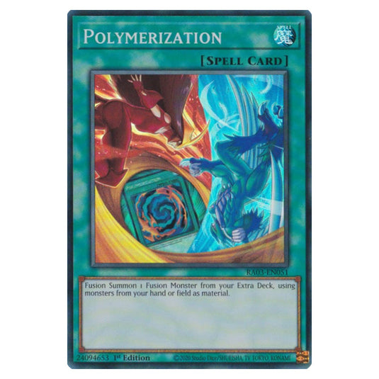 Yu-Gi-Oh! - Quarter Century Bonanza - Polymerization (Super Rare) RA03-EN051a