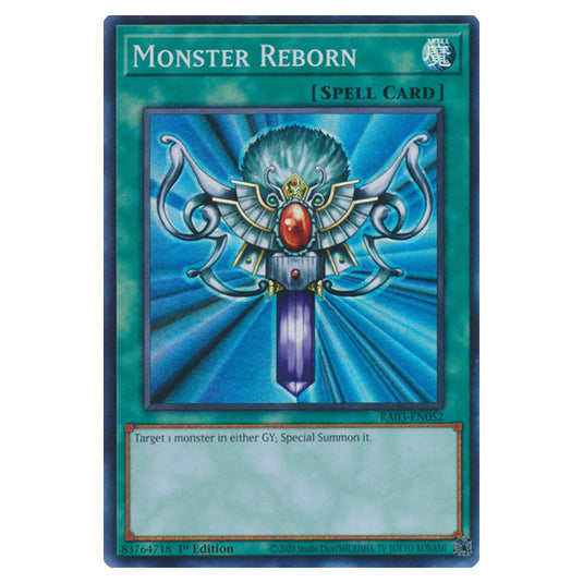 Yu-Gi-Oh! - Quarter Century Bonanza - Monster Reborn (Super Rare) RA03-EN052
