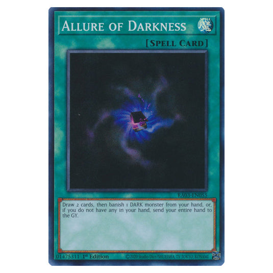 Yu-Gi-Oh! - Quarter Century Bonanza - Allure of Darkness (Super Rare) RA03-EN055