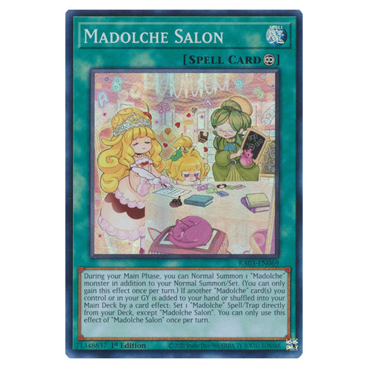 Yu-Gi-Oh! - Quarter Century Bonanza - Madolche Salon (Super Rare) RA03-EN069