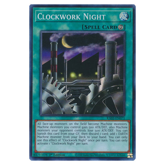 Yu-Gi-Oh! - Quarter Century Bonanza - Clockwork Night (Super Rare) RA03-EN071