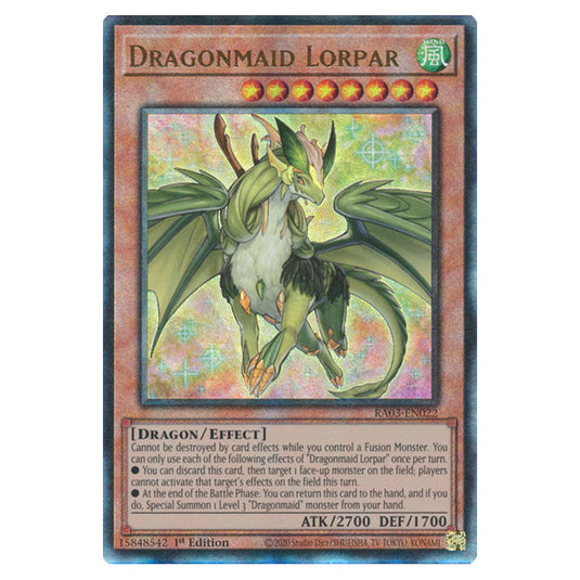 Yu-Gi-Oh! - Quarter Century Bonanza - Dragonmaid Lorpar (Ultimate Rare) RA03-EN022