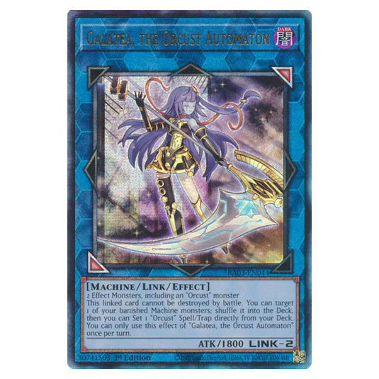 Yu-Gi-Oh! - Quarter Century Bonanza - Galatea, the Orcust Automaton (Ultimate Rare) RA03-EN044