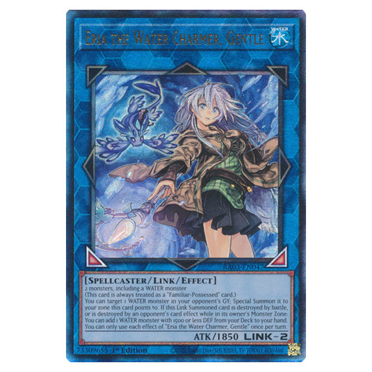 Yu-Gi-Oh! - Quarter Century Bonanza - Eria the Water Charmer, Gentle (Ultimate Rare) RA03-EN047