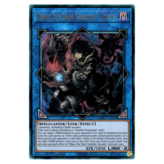 Yu-Gi-Oh! - Quarter Century Bonanza - Dharc the Dark Charmer, Gloomy (Ultimate Rare) RA03-EN048