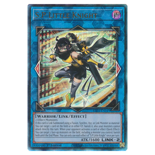 Yu-Gi-Oh! - Quarter Century Bonanza - S:P Little Knight (Ultimate Rare) RA03-EN049