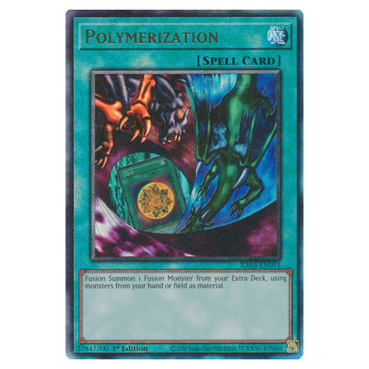 Yu-Gi-Oh! - Quarter Century Bonanza - Polymerization (Ultimate Rare) RA03-EN051