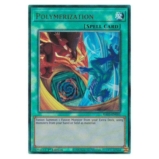 Yu-Gi-Oh! - Quarter Century Bonanza - Polymerization (Ultimate Rare) RA03-EN051a
