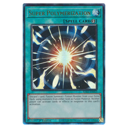 Yu-Gi-Oh! - Quarter Century Bonanza - Super Polymerization (Ultimate Rare) RA03-EN053