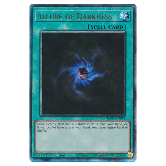 Yu-Gi-Oh! - Quarter Century Bonanza - Allure of Darkness (Ultimate Rare) RA03-EN055