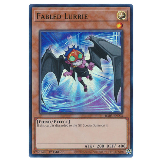 Yu-Gi-Oh! - Quarter Century Bonanza - Fabled Lurrie (Ultra Rare) RA03-EN003