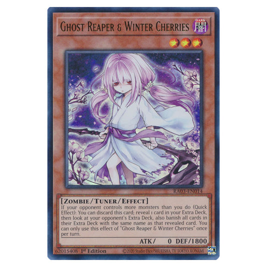 Yu-Gi-Oh! - Quarter Century Bonanza - Ghost Reaper & Winter Cherries (Ultra Rare) RA03-EN014