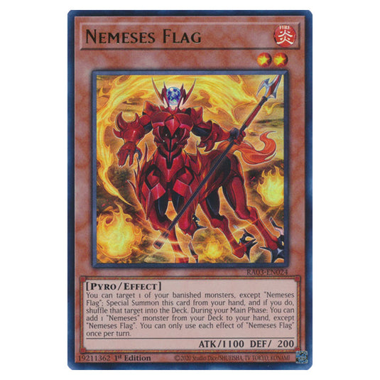 Yu-Gi-Oh! - Quarter Century Bonanza - Nemeses Flag (Ultra Rare) RA03-EN024