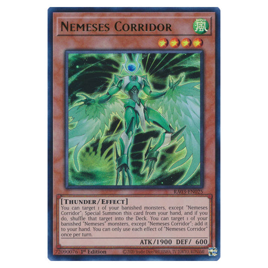 Yu-Gi-Oh! - Quarter Century Bonanza - Nemeses Corridor (Ultra Rare) RA03-EN025