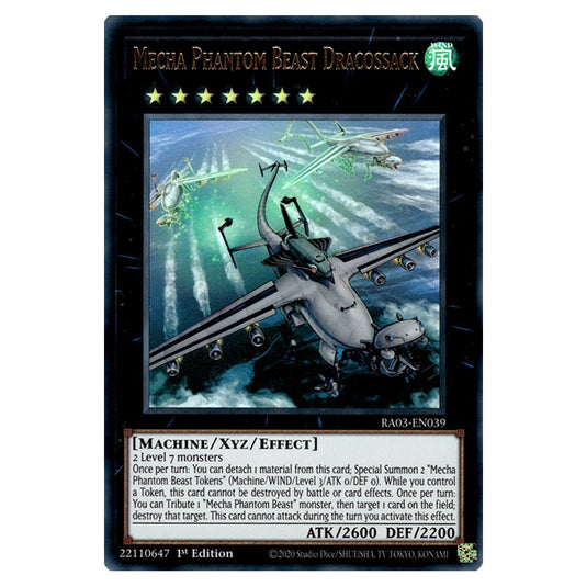 Yu-Gi-Oh! - Quarter Century Bonanza - Mecha Phantom Beast Dracossack (Ultra Rare) RA03-EN039
