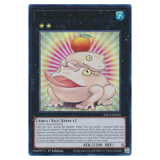 Yu-Gi-Oh! - Quarter Century Bonanza - Toadally Awesome (Ultra Rare) RA03-EN040