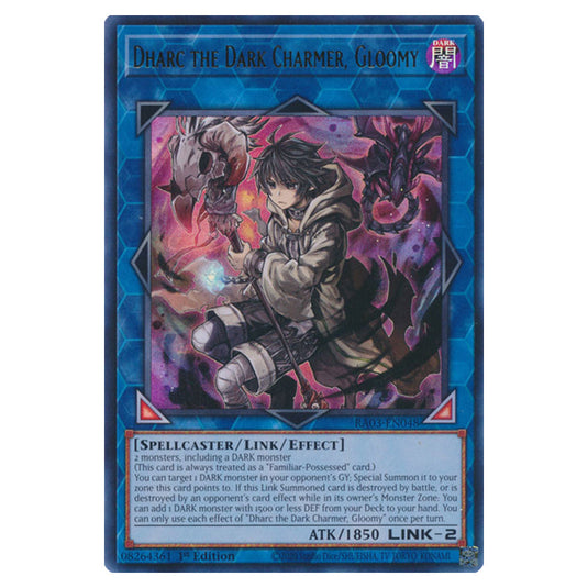 Yu-Gi-Oh! - Quarter Century Bonanza - Dharc the Dark Charmer, Gloomy (Ultra Rare) RA03-EN048
