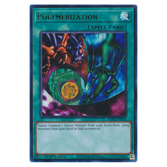 Yu-Gi-Oh! - Quarter Century Bonanza - Polymerization (Ultra Rare) RA03-EN051