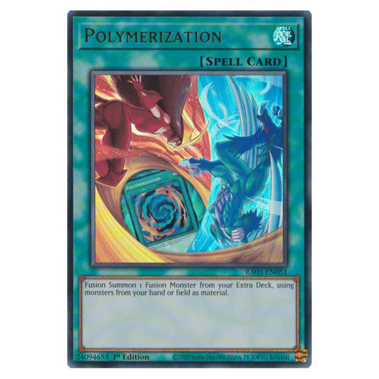 Yu-Gi-Oh! - Quarter Century Bonanza - Polymerization (Ultra Rare) RA03 Yu-Gi-Oh! - Quarter Century Bonanza - Polymerization (Ultra Rare) RA03
