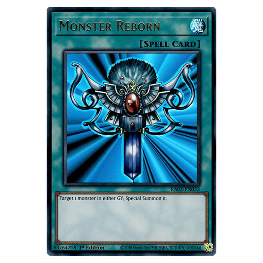 Yu-Gi-Oh! - Quarter Century Bonanza - Monster Reborn (Ultra Rare) RA03-EN052