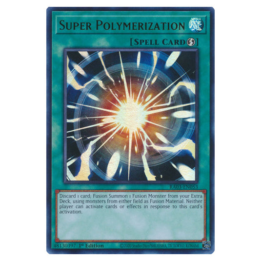 Yu-Gi-Oh! - Quarter Century Bonanza - Super Polymerization (Ultra Rare) RA03-EN053