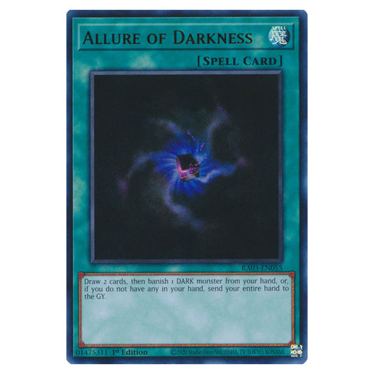 Yu-Gi-Oh! - Quarter Century Bonanza - Allure of Darkness (Ultra Rare) RA03-EN055