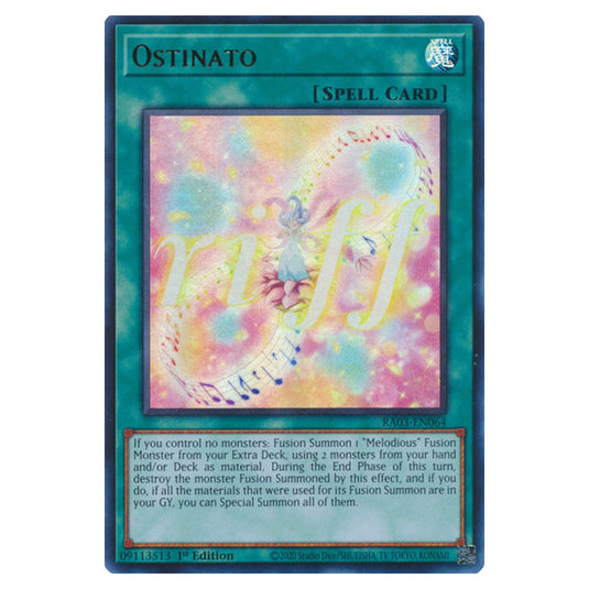 Yu-Gi-Oh! - Quarter Century Bonanza - Ostinato (Ultra Rare) RA03-EN064