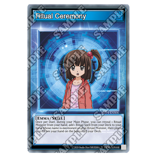 Ritual Ceremony STP4-ENS06 card from the Yu-Gi-Oh! set Speed Duel Tournament Pack 4