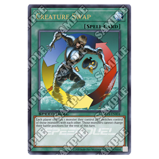 Creature Swap STP4-EN004 card from the Yu-Gi-Oh! set Speed Duel Tournament Pack 4