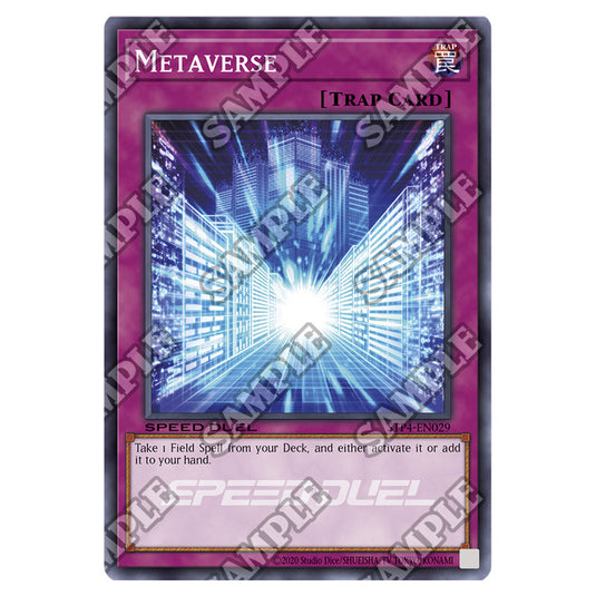 Metaverse STP4-EN029 card from the Yu-Gi-Oh! set Speed Duel Tournament Pack 4