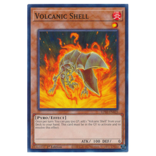 Volcanic Shell STP5-EN010 card from the Yu-Gi-Oh! set Speed Duel Tournament Pack 5