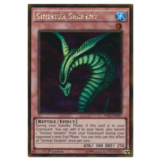 Sinister Serpent STP5-EN016 card from the Yu-Gi-Oh! set Speed Duel Tournament Pack 5