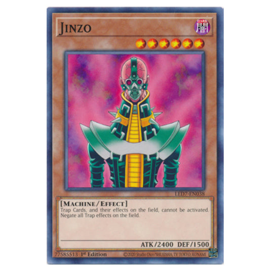 Jinzo STP5-EN017 card from the Yu-Gi-Oh! set Speed Duel Tournament Pack 5