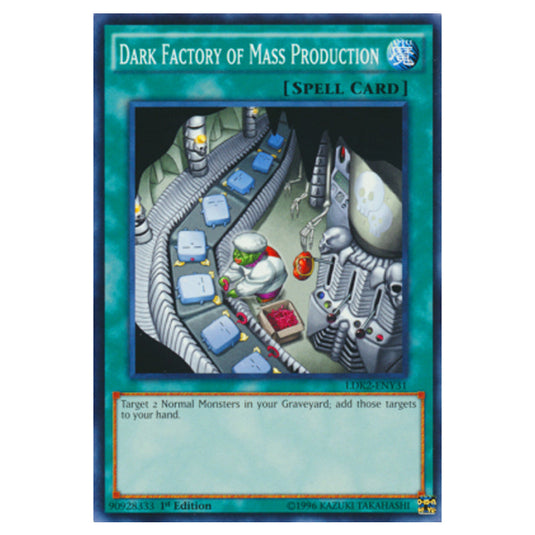 Dark Factory of Mass Production STP5-EN026 card from the Yu-Gi-Oh! set Speed Duel Tournament Pack 5