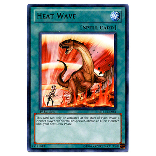 Heat Wave STP5-EN028 card from the Yu-Gi-Oh! set Speed Duel Tournament Pack 5